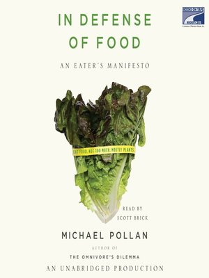 cover image of In Defense of Food